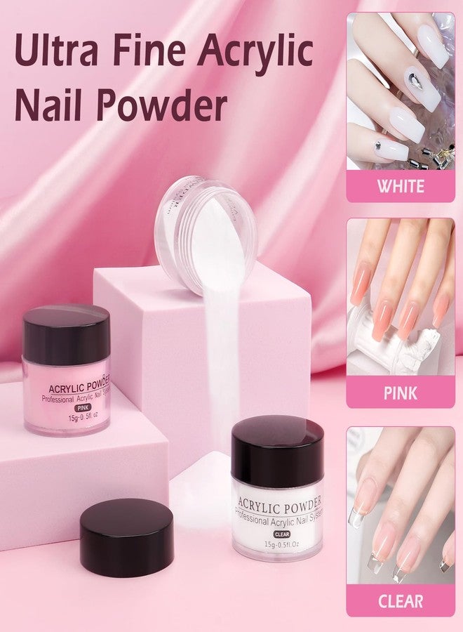 LIONVISON Practice Hand for Acrylic Nails, Fake Maniquin Training Hand for Nail Practice, Nail Practice Hand with Acrylic Nail Powder and Liquid Set, Nail Kit Set Professional Acrylic with Manincure Hand - Image 4